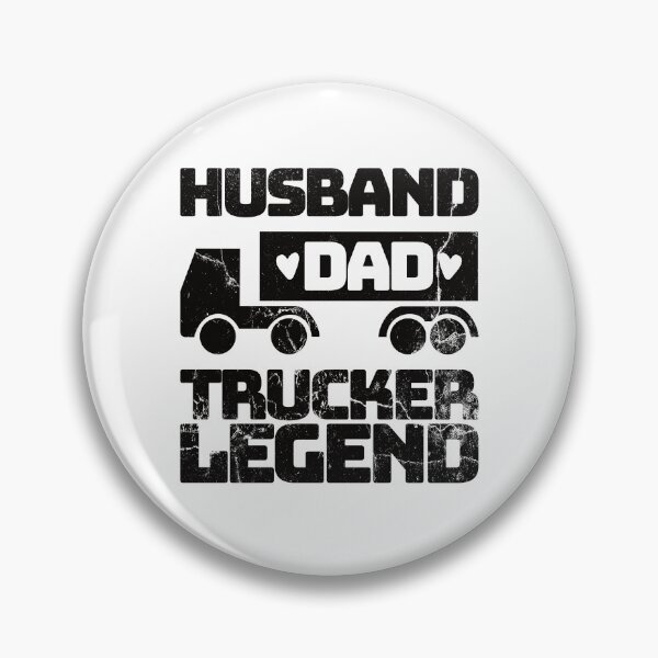 Item preview, Husband Dad Trucker Legend, Funny Tracker Gifts, Trucker Dad designed and sold by DADA635.