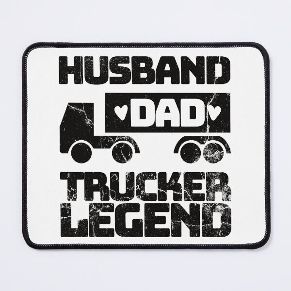 Item preview, Husband Dad Trucker Legend, Funny Tracker Gifts, Trucker Dad designed and sold by DADA635.