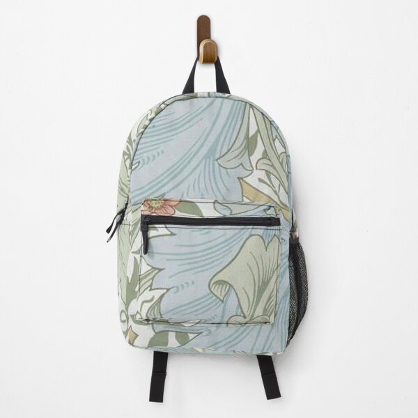 Item preview, William Morris -Blue Leaves Floral designed and sold by tomorrowsart.