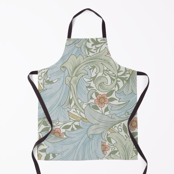 Item preview, William Morris -Blue Leaves Floral designed and sold by tomorrowsart.