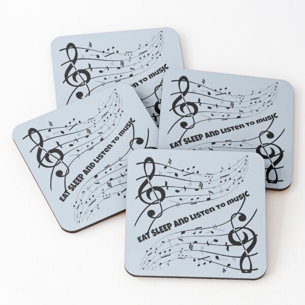 Item preview, Eat sleep and listen to music. designed and sold by IdeasForFreedom.