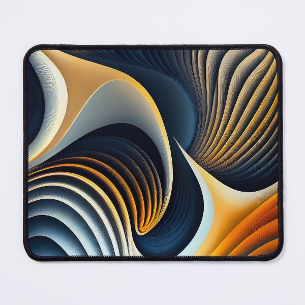 Item preview, Abstract fractal waves designed and sold by RavnWorX.