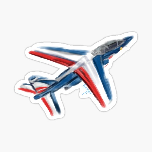 Item preview, Alphajet of the Patrouille de France designed and sold by Themys24.