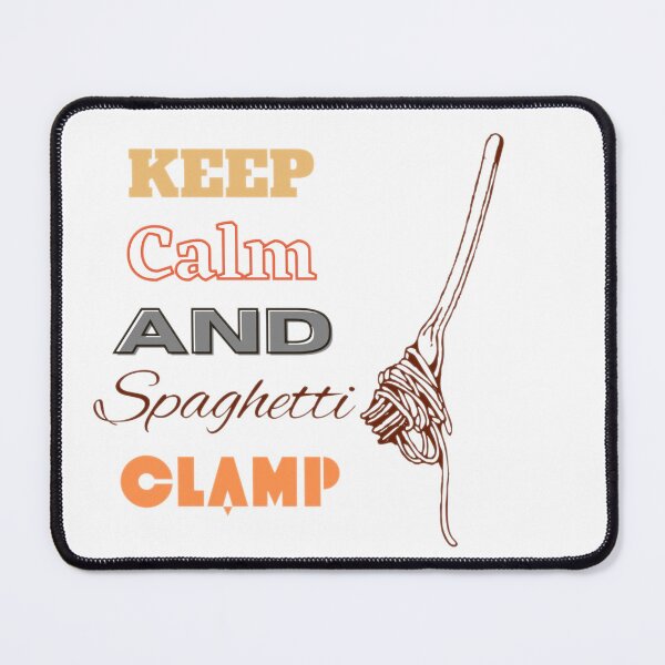 Item preview, Keep Calm And Spaghetti Clamp 3 designed and sold by Shopaholicer.