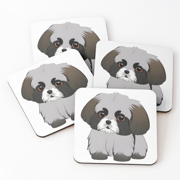 Item preview, Cute Shih Tzu Puppy, cartoon drawing, Ai Generated Art  designed and sold by ACC .