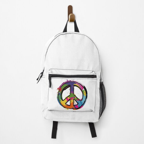 Item preview, Painted Peace Sign || Paint Splatter World Peace designed and sold by MadSwellDesigns.