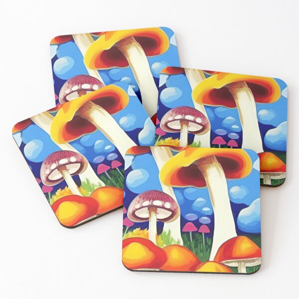 Item preview, Mushrooms in the field designed and sold by Monlin.