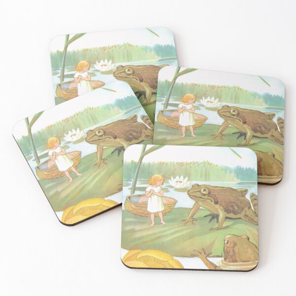 Item preview, Thumbelina Fairy Tale Fairy, Frogs and Water Lily designed and sold by Deannaboh.