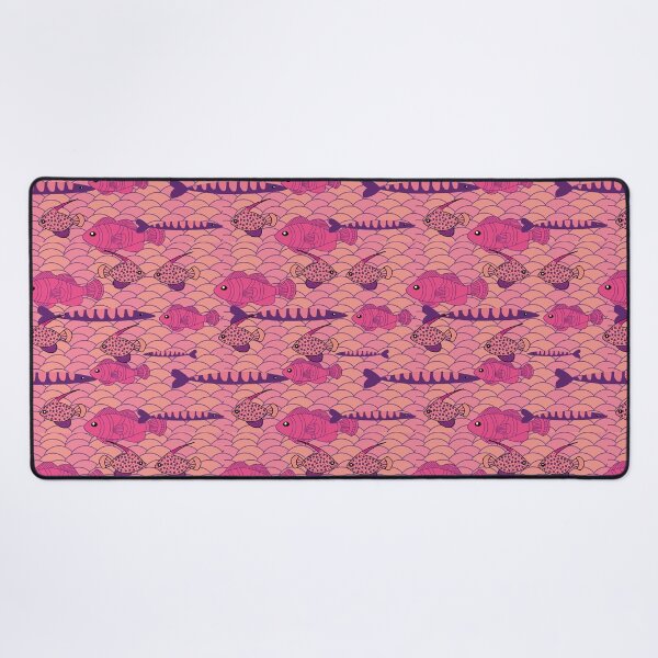 Item preview, pink fish scale designed and sold by SqueezeFashion.
