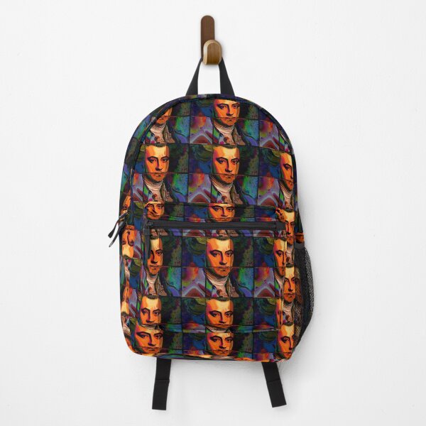 Item preview, *AMAZING PAINTING ABSTRACT PORTRAIT PATCHWORK OF WOLFGANG-AMADEUS MOZART - GENIUS MUSICIAN-COMPOSER* designed and sold by Ralek.