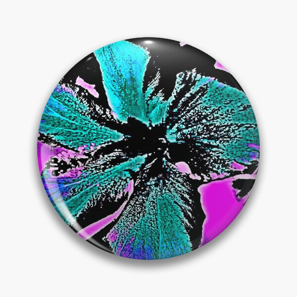 Artikelvorschau, Abstrakte Hibiskusblüte in Pink & Teal von Iritof entworfen und verkauft von iritof.