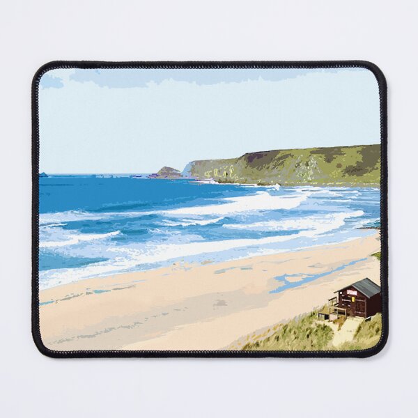Item preview, Sennen Cove Summer Cornwall art gift designed and sold by BarbaraGlebska.