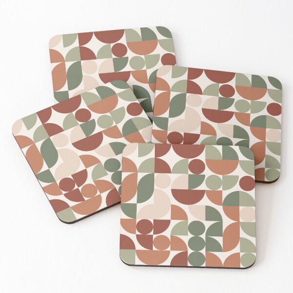 Item preview, Rich Look Pattern - Shapes #1 designed and sold by Trendy-Now.