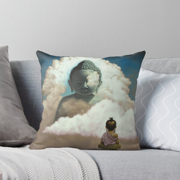 Item preview, A Message of Peace- Little Buddha Portrait designed and sold by bharuarts.