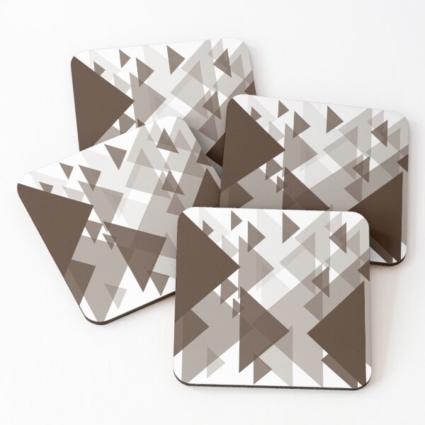 Item preview, Triângulos Marrom Tamanhos diferentes designed and sold by GirlaineSQ.