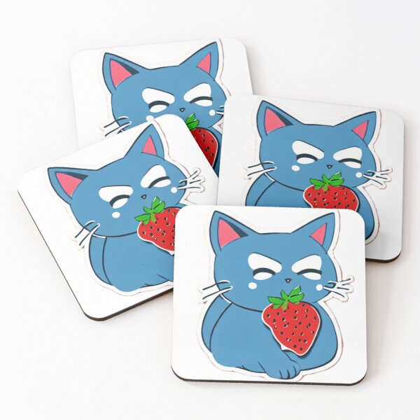 Item preview, Cat Eating Strawberry 04 designed and sold by CheeseBlueprint.