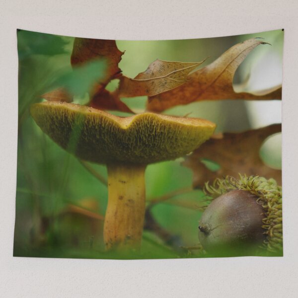 Item preview, Autumn Mushroom Acorn and Leaf designed and sold by Nalinne Jones.