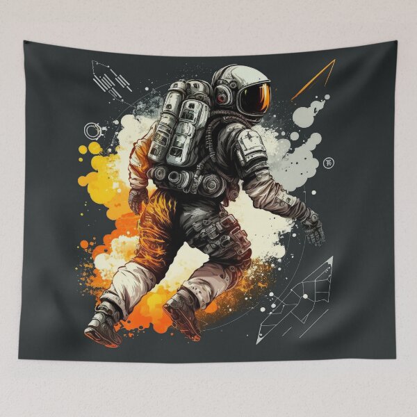 Item preview, The Space Graffiti: An Adventurer's Journey in the Cosmos designed and sold by Abili-Tees.