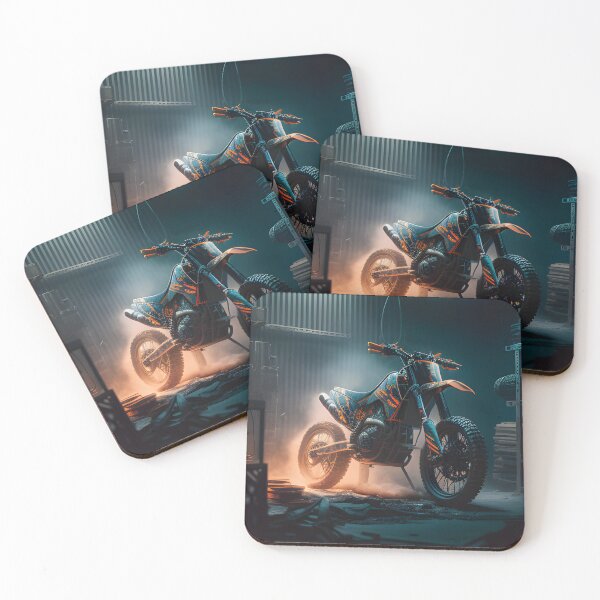 Item preview, Futuristic Cyberpunk Dirt Bike  designed and sold by beluxe.