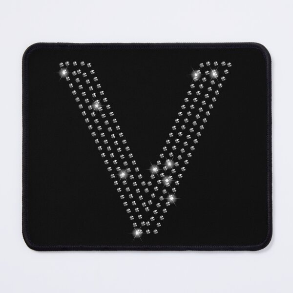 Item preview, V studded letter designed and sold by Kamiri.