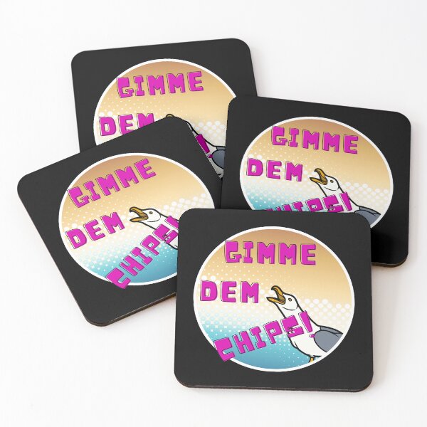 Item preview, Gimme Dem Chips! Screaming Seagull designed and sold by VirtualFaries.