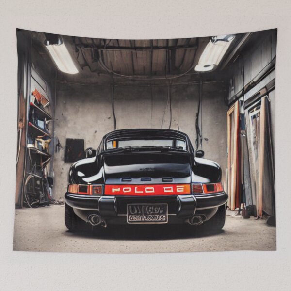 Item preview, A Vintage Beauty in the Spotlight - An Elegant Reflection in the Garage designed and sold by WBP Mart.