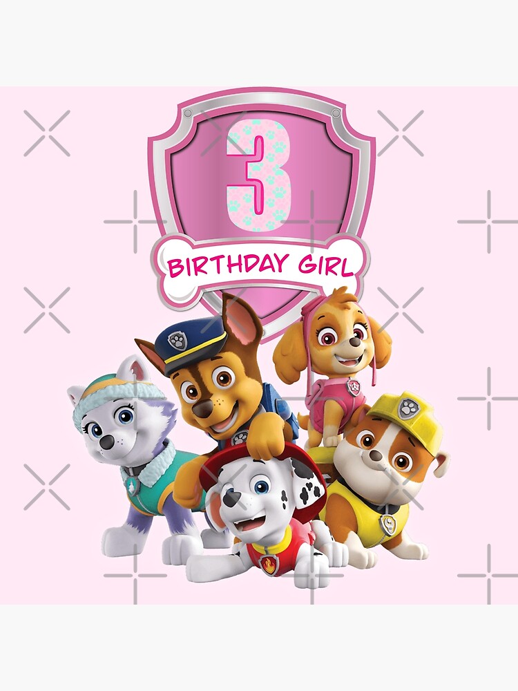 Carte de vœux for Sale avec l'œuvre « Paw Patrol Anniversaire