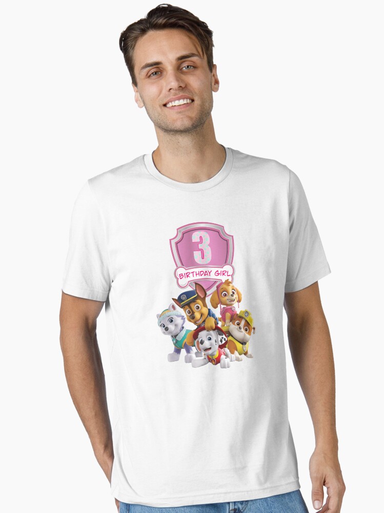 T-shirt Rose Foncé Stella Fille (3-10A
