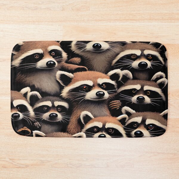 Item preview, Trash Panda Raccoons designed and sold by UbeeU-Pixels.