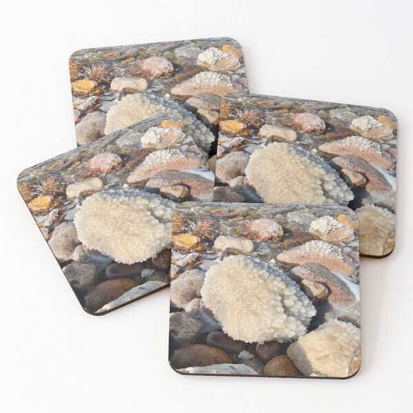 Item preview, Dead Sea Salt Crystals on Rocks, Jordan designed and sold by dabldabl.
