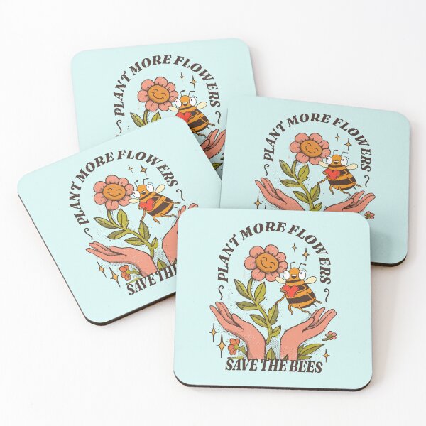 Item preview, Retro Floral Honeycomb Bee Lover Art designed and sold by MrEddie10.