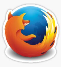 Mozilla Firefox Logo Sticker