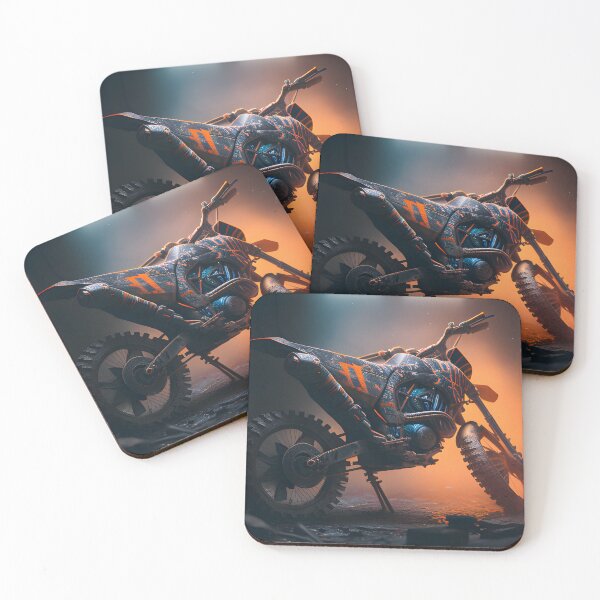 Item preview, Futuristic Cyberpunk Dirt Bike designed and sold by beluxe.