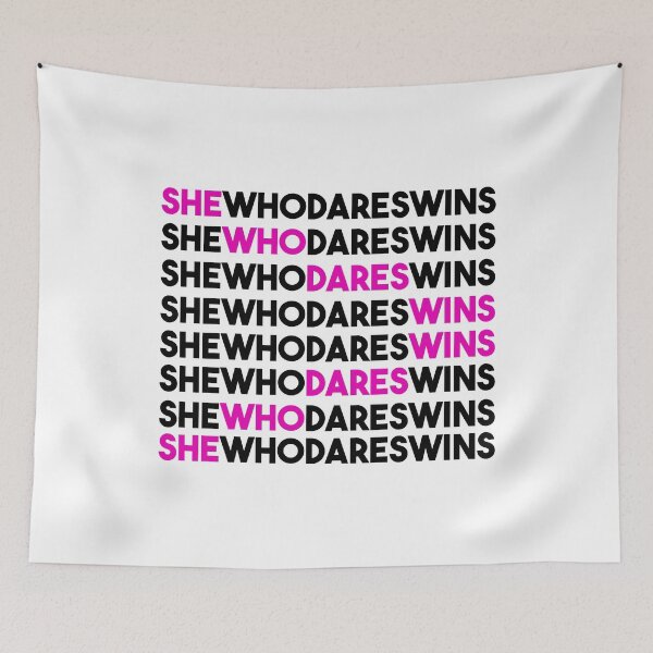Item preview, She Who Dares Wins designed and sold by FirstTouch.