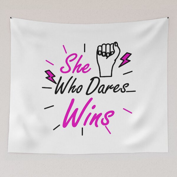 Item preview, She Who Dares Wins designed and sold by FirstTouch.