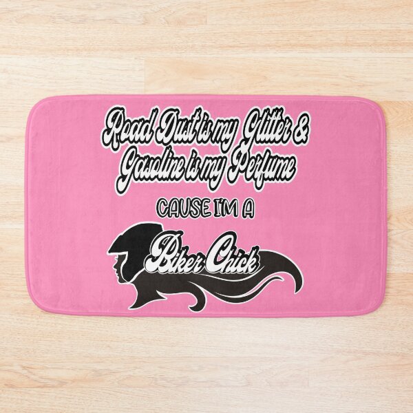Item preview, Road Dust is My Glitter & Gasoline is my Perfume Cause I'm a Biker chick designed and sold by SmileThreads.
