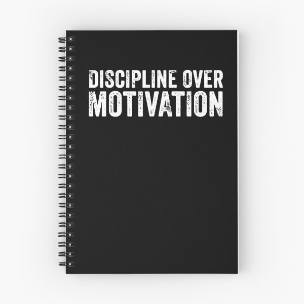 Item preview, Discipline Over Motivation Goals Hard Work Gym Vintage designed and sold by JudyMann8258.