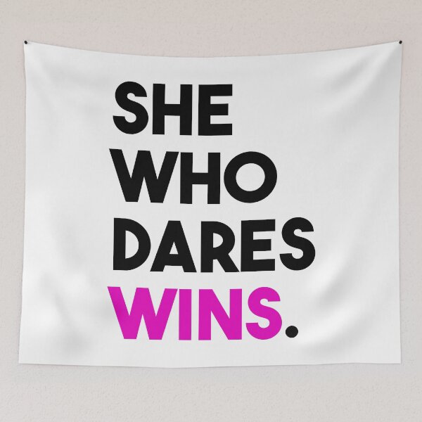Item preview, Copy of She Who Dares Wins designed and sold by FirstTouch.