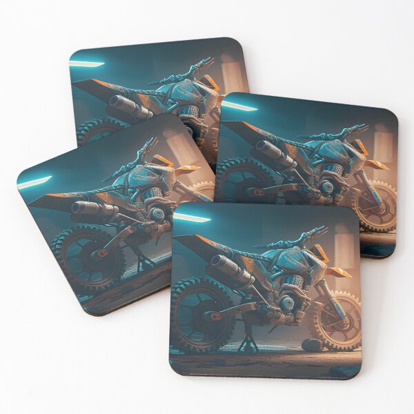 Item preview, Futuristic Cyberpunk Dirt Bike designed and sold by beluxe.