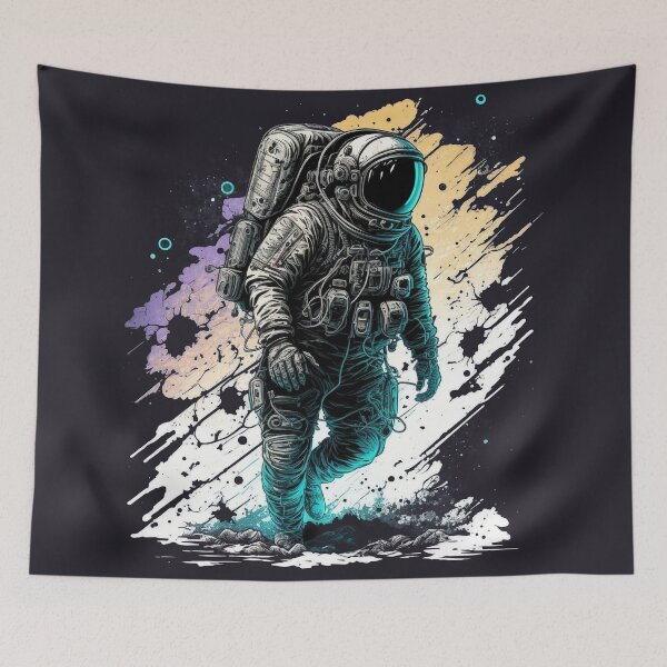 Item preview, The Space Street Art: An Explorer's Journey in the Stars designed and sold by Abili-Tees.