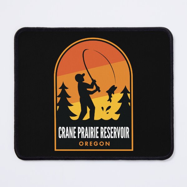 Item preview, Crane Prairie Reservoir Oregon Fishing designed and sold by HalpinDesign.