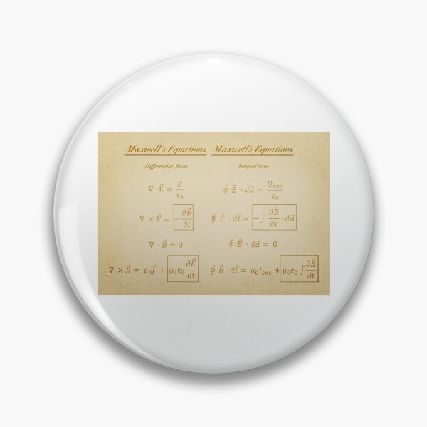 Item preview, Maxwell's Equations designed and sold by ScienceCorner.