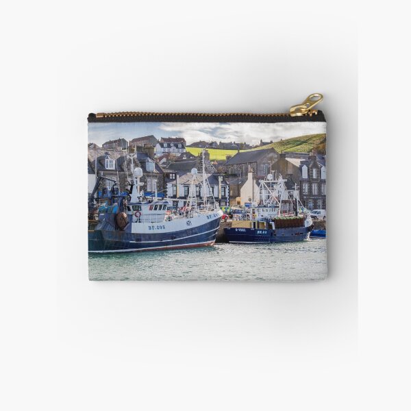 Item preview, Fishing boats in Macduff harbour designed and sold by Derek Corner.