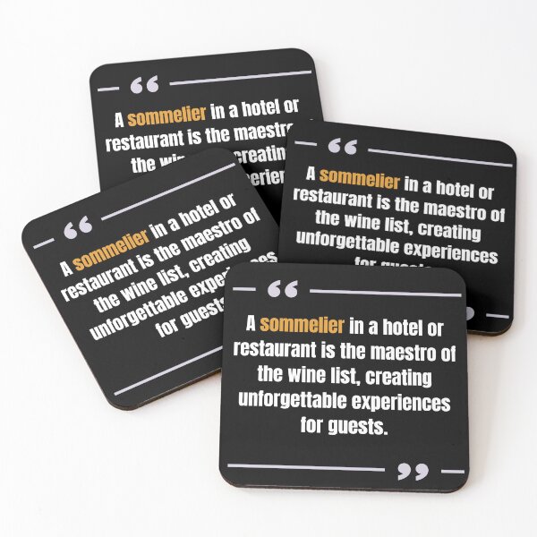 Item preview, Sommelier Quote designed and sold by SOMM DIGI ART .