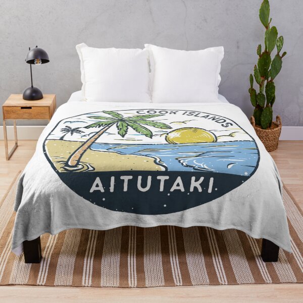 Item preview, Aitutaki Cook Islands Vintage designed and sold by KrisSidDesigns.