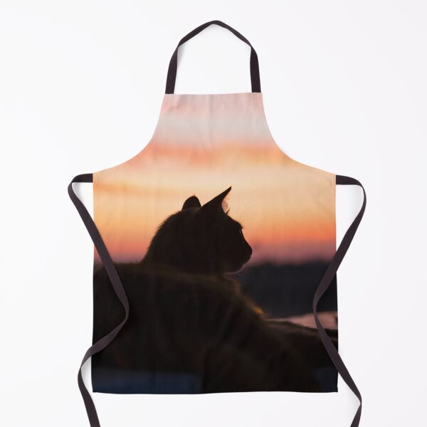 Item preview, Cat watching sunset scene  designed and sold by Tooshe.