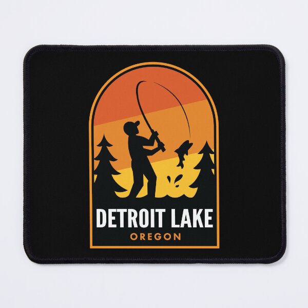Item preview, Detroit Lake Oregon Fishing designed and sold by HalpinDesign.