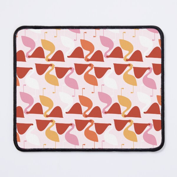 Item preview, Cute Pelican Pattern on Pink Background designed and sold by kapotka.