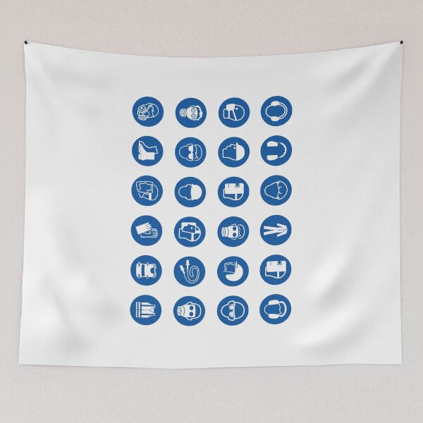 Item preview, personal protective equipments, ppe signs designed and sold by Mqyou.