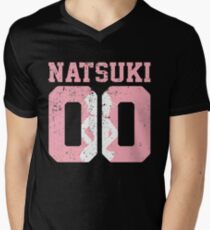 Natsuki 00 Jersey DDLC Inspired Men's V-Neck T-Shirt